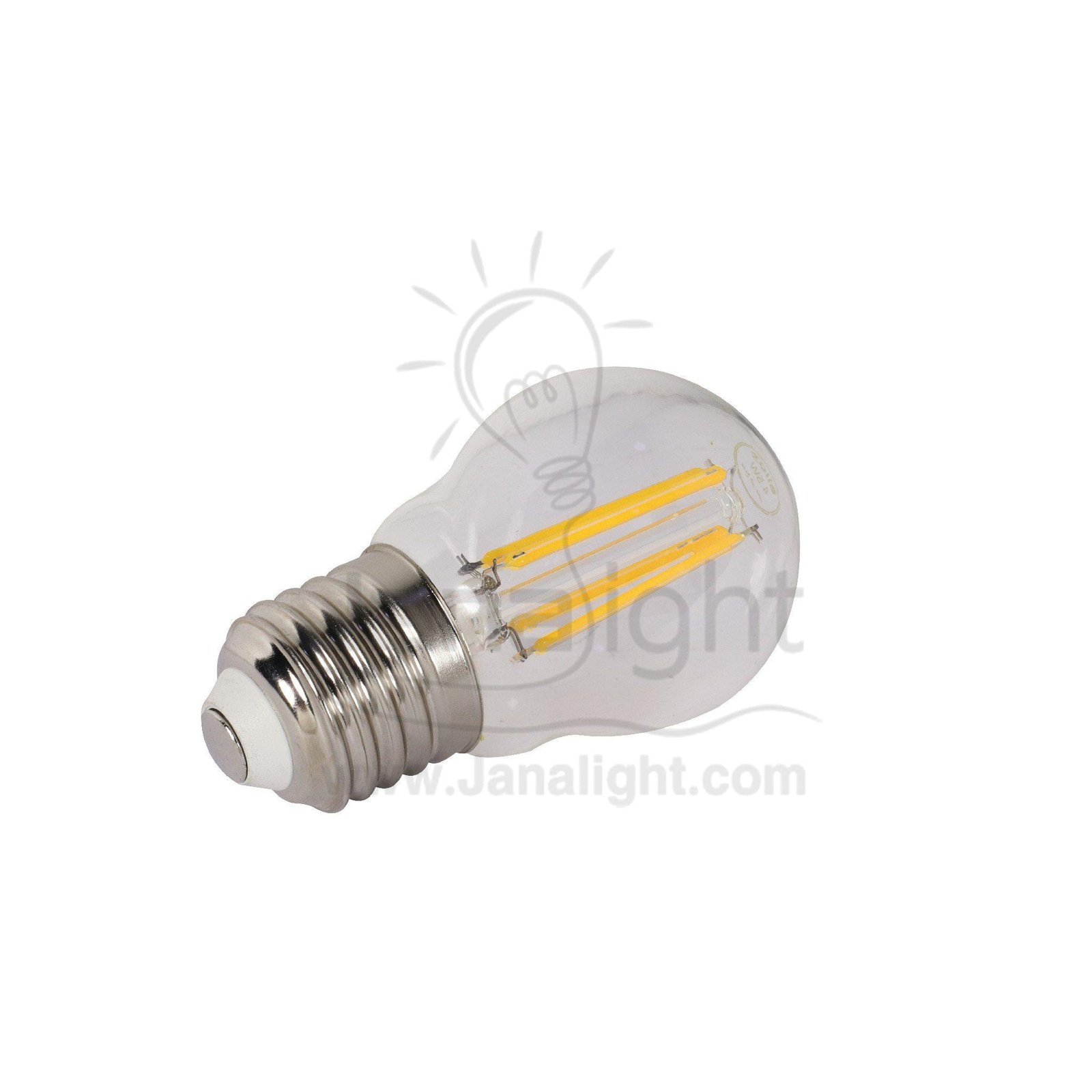 لمبة بولة لد 4.5 وات اليوس وورم فلامنت Elios filament bulb 4.5 watt warm